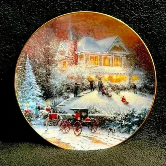 “All Friends Are Welcome” by Thomas Kinkade - Picture 1 of 5